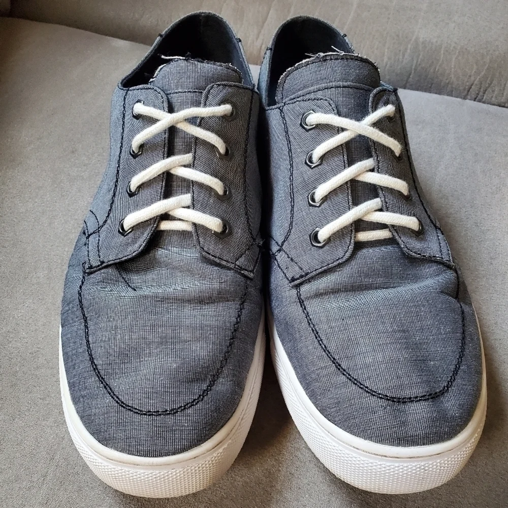 Buckle Black Mens Rigby Pocket Shoes in Blue size 9